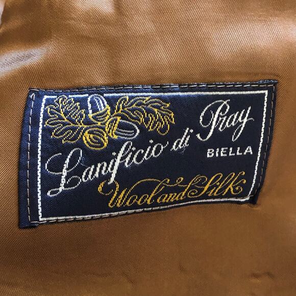 Vito Rufolo‎ Men's Blazer Sport Coat 46 LN Mens Silk Wool Jacket Made In Italy - Picture 5 of 8